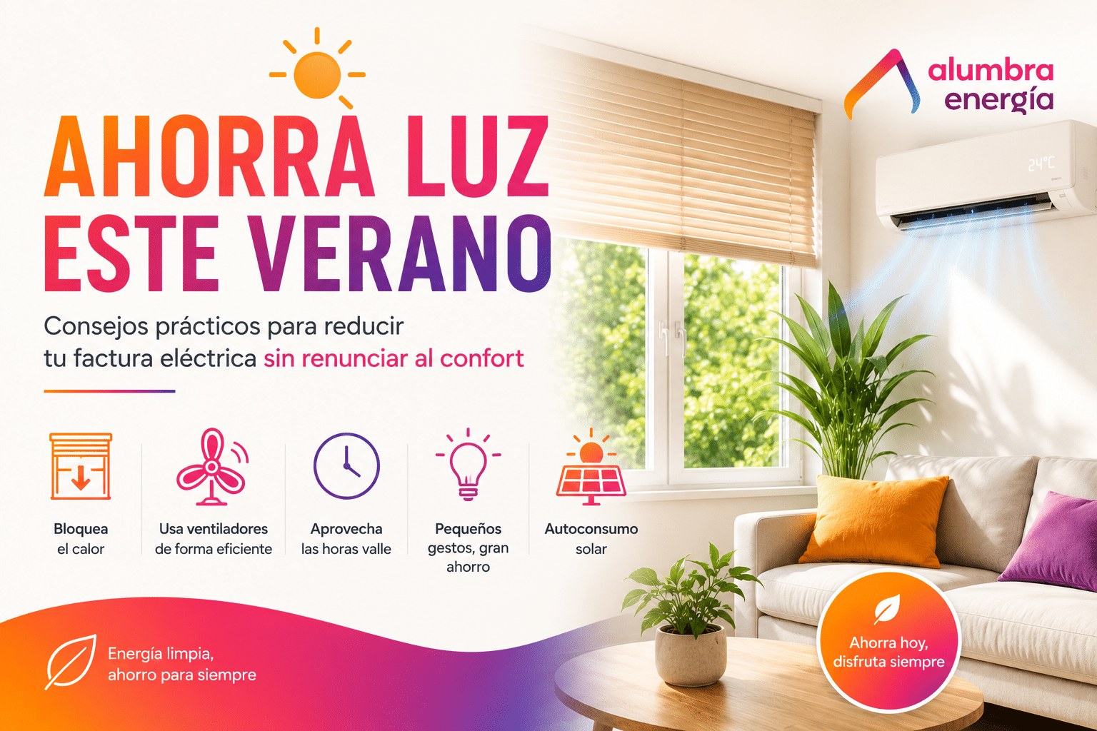 Ahorra consumo luz