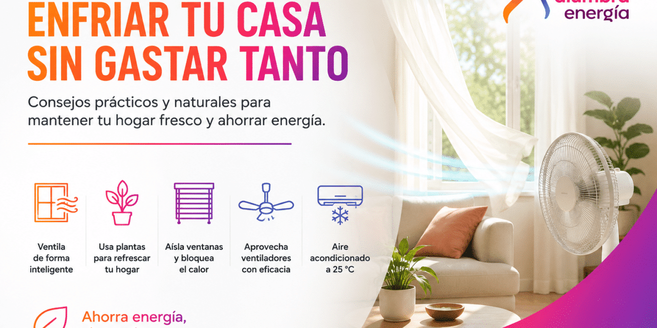 enfriar una casa sin gastar