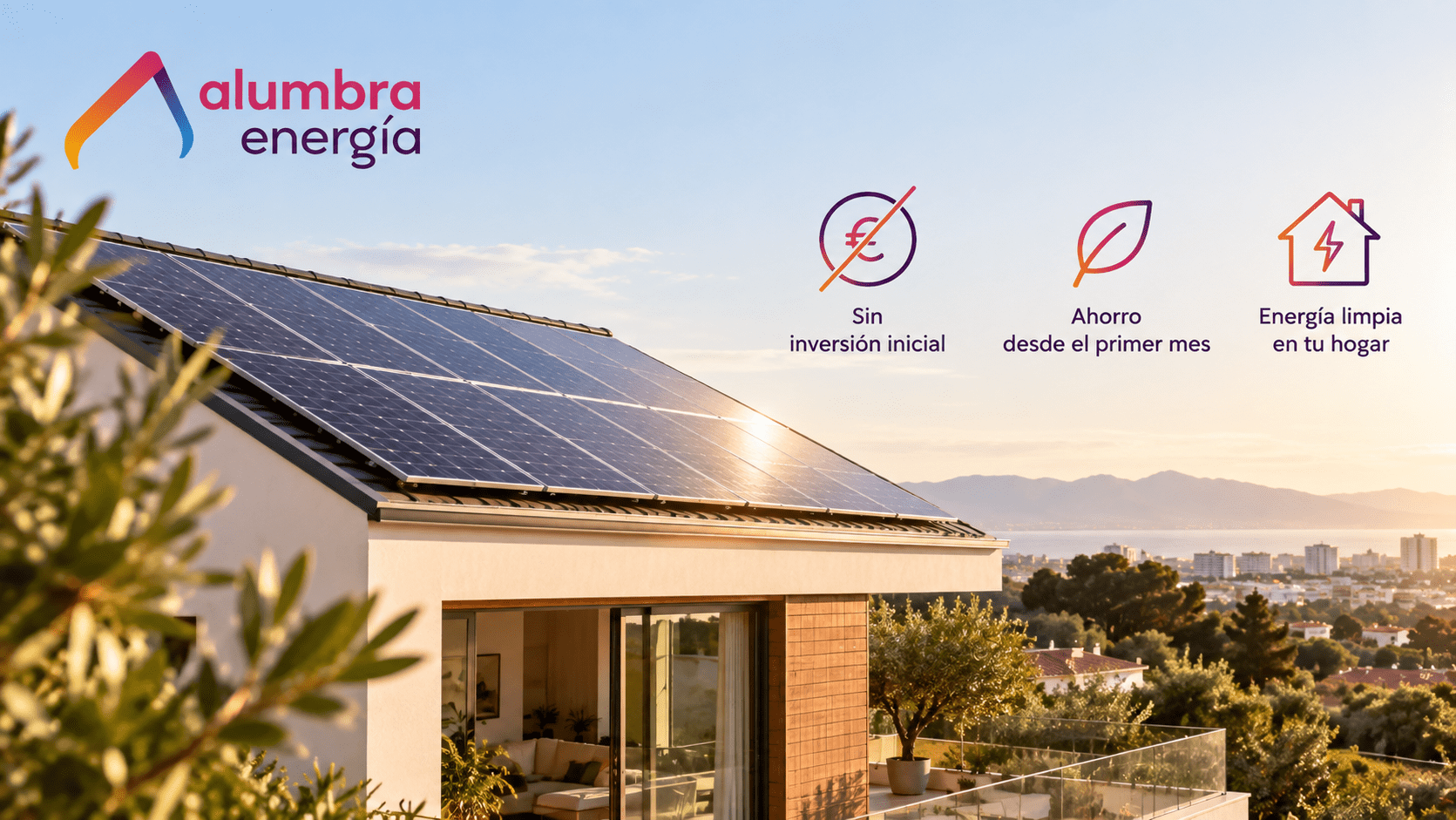 Instalar placas solares sin inversión
